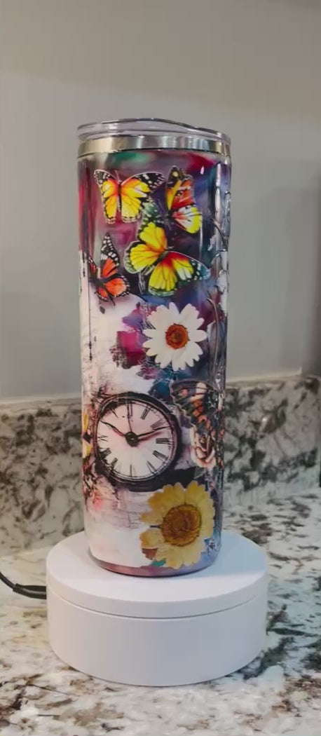 Other Times 20 oz Skinny EpoxyTumbler – Insulated Stainless Steel Cup with Lid & Straw